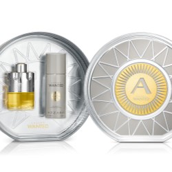 Pure Trade designs luxurious case for Azzaros Wanted perfume